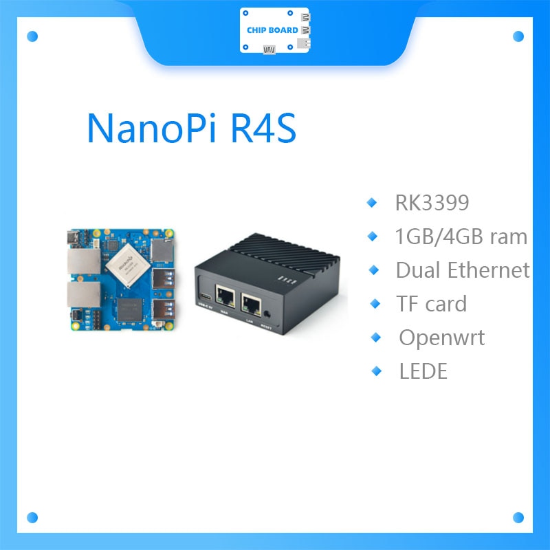 FriendlyELEC NanoPi R4S ̴ Ʈ, OpenWrt..